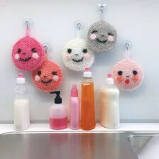 X-Creative Bubble esponja para fregar a ganchillo