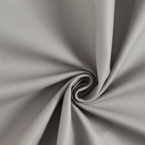 Tela de tapicería Imitación de piel Ligero relieve – elefante gris, 