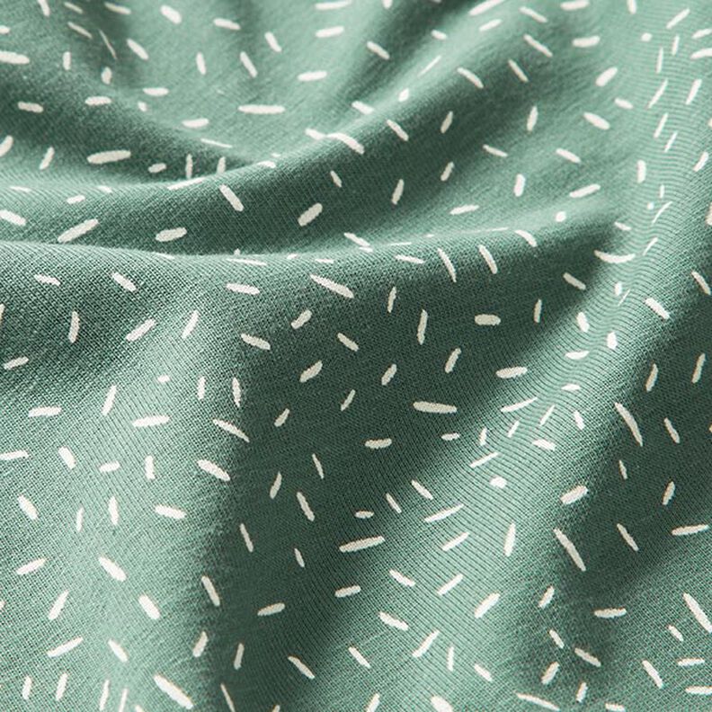 Tela de jersey de algodón Confeti – caña,  image number 2