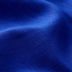 Tejido de lino con mezcla de ramio mediano – azul real, 