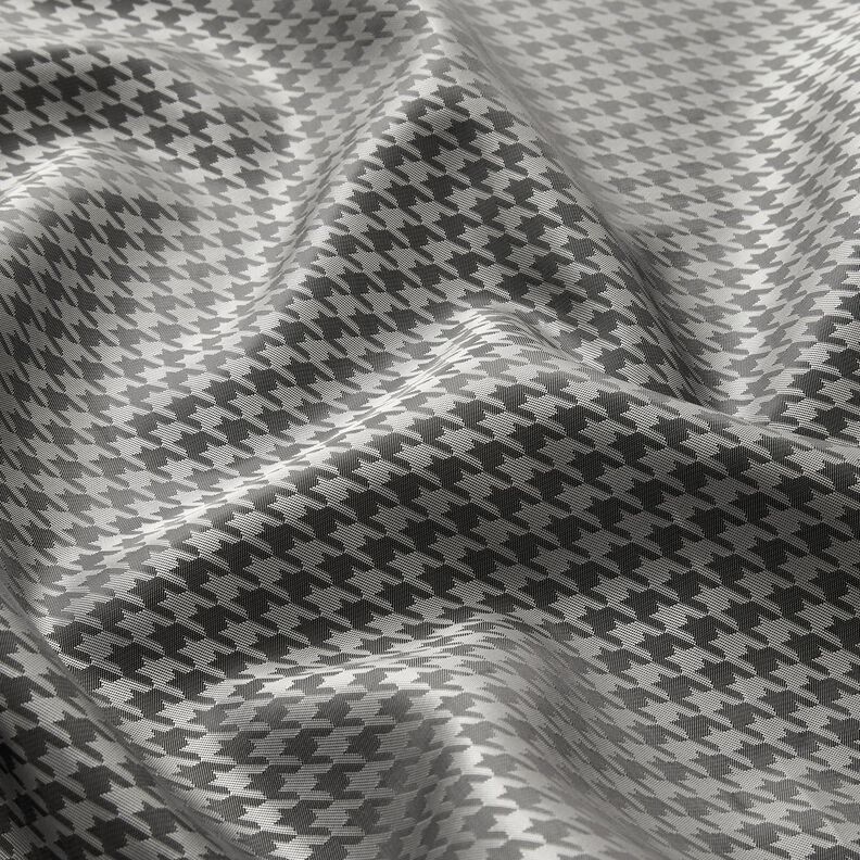 Tela de forro Jacquard Pata de gallo – gris claro/gris oscuro,  image number 2