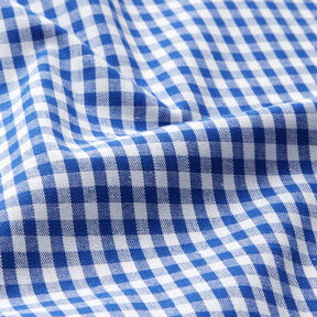 Tela de algodón Cuadros vichy 0,5 cm – azul real/blanco, 