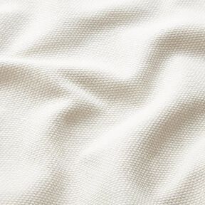 Tela decorativa Panama Estructura clásica – blanco lana, 
