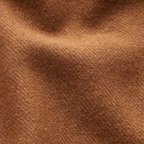 Tela para abrigos mezcla de lana lisa – marrón, 