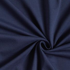 Tela de jersey de algodón Piqué fino – azul marino, 
