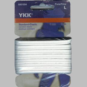 Elástico estándar [10m] – blanco | YKK, 