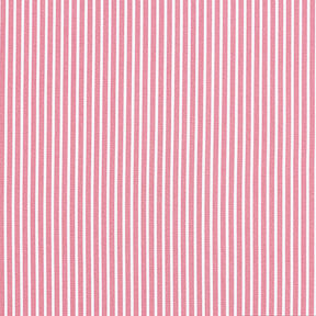 Popelina de algodón Rayas – rosa/blanco, 