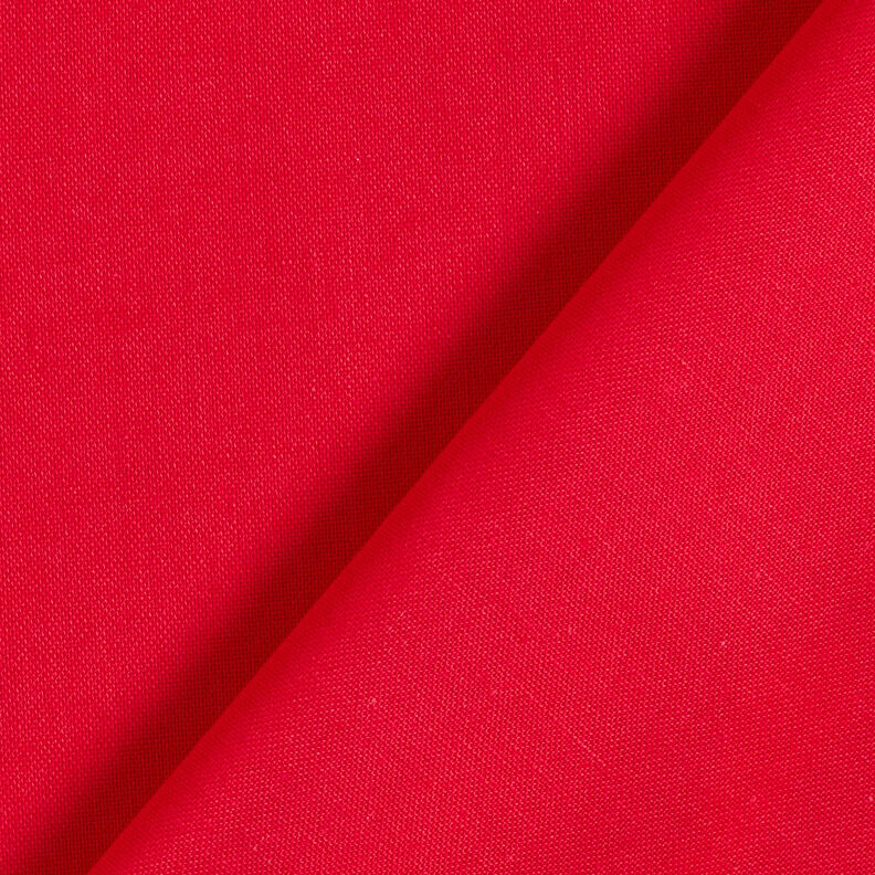 Tela de algodón Cretona Uni – rojo,  image number 3