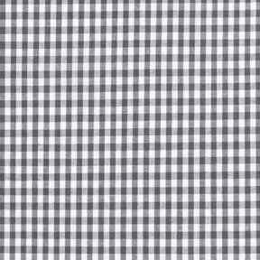 Tela de algodón Cuadros vichy 0,5 cm – gris perla/blanco, 