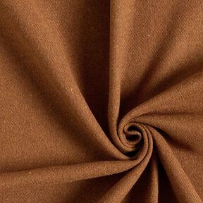 Tela para abrigos mezcla de lana lisa – marrón, 