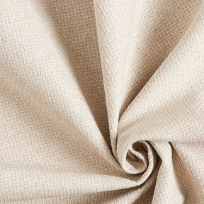 Tela de tapicería Tejido con estructura – beige claro, 