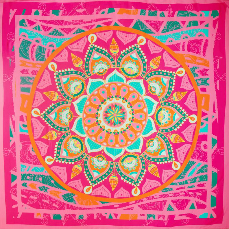 Pareo mandala – púrpura/naranja,  image number 1