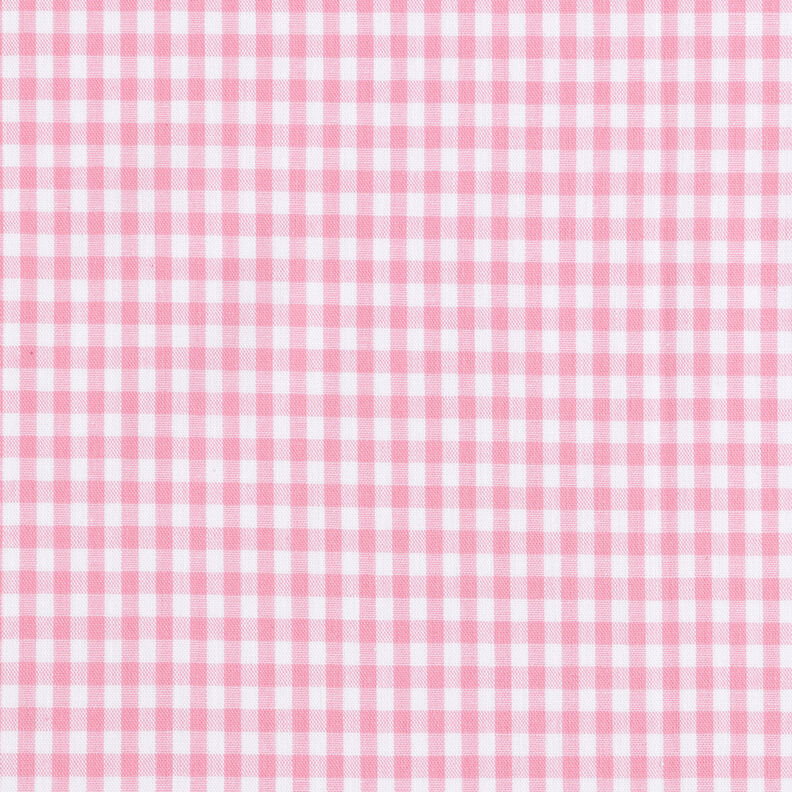 Tela de algodón Cuadros vichy 0,5 cm – rosa/blanco,  image number 1