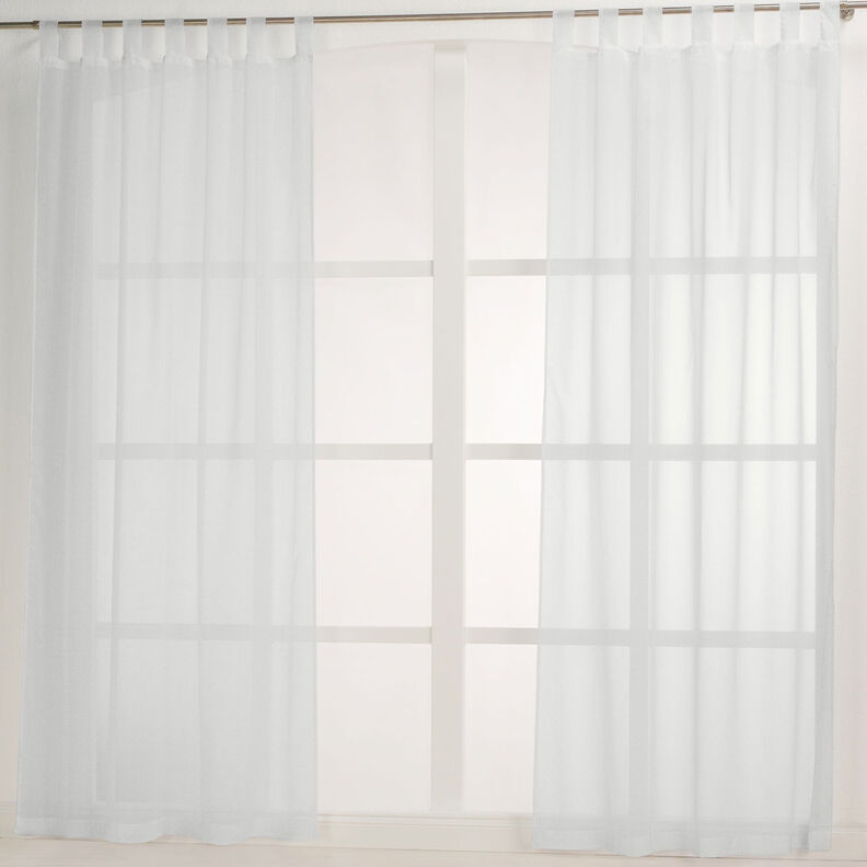 Tela para cortinas Lunares finos 300 cm – blanco lana,  image number 7