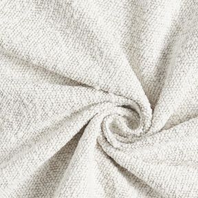 Tela de tapicería Teddy – blanco lana, 