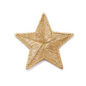 Parche Estrella – oro metalizado, 