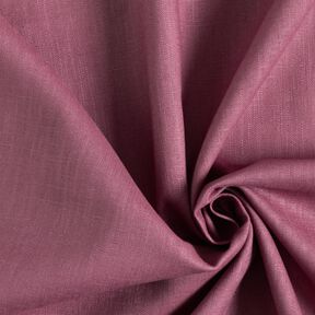 Tejido de lino con mezcla de ramio mediano – rosa viejo oscuro, 