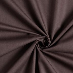 Popelina de algodón Uni – marrón oscuro, 