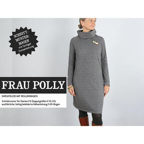 FRAU POLLY - Vestido de suéter acogedor con cuello alto, Studio Schnittreif | XS - XXL, 
