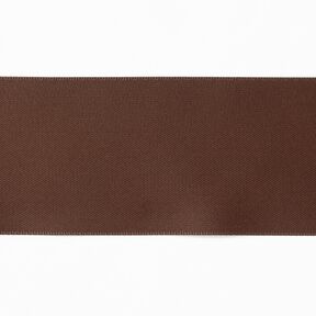 Cinta de satén [50 mm] – marrón oscuro, 