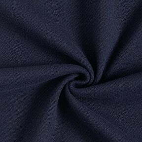 Tela para abrigos mezcla de lana lisa – azul noche, 
