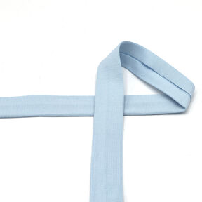 Cinta al biés Tela de jersey de algodón [20 mm] – azul claro, 