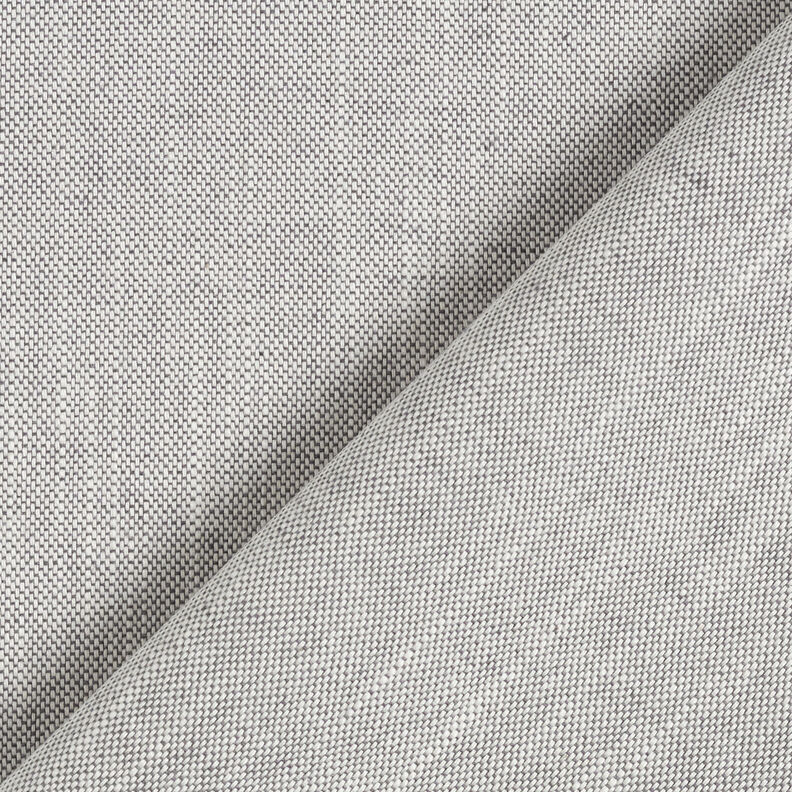 Tela decorativa Panama media Estructura ligera – gris pizarra/beige claro,  image number 4