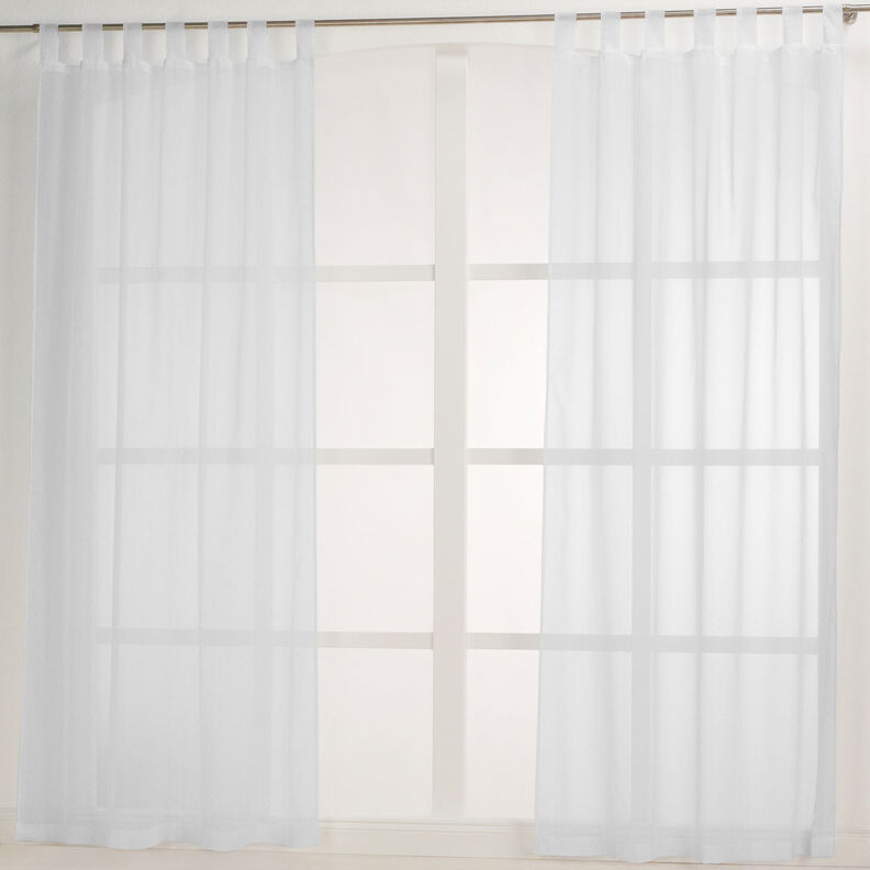 Tela para cortinas Lunares finos 300 cm – blanco,  image number 7