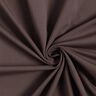 Tela de jersey de algodón Uni mediano – marrón negro,  thumbnail number 1