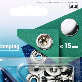 Botón a presión Sport & Camping [Ø 15 mm] - plateado metálica| Prym, 