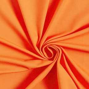 Tela de jersey de algodón Uni mediano – naranja, 
