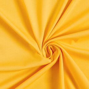 Tela de jersey de algodón Uni mediano – amarillo sol, 