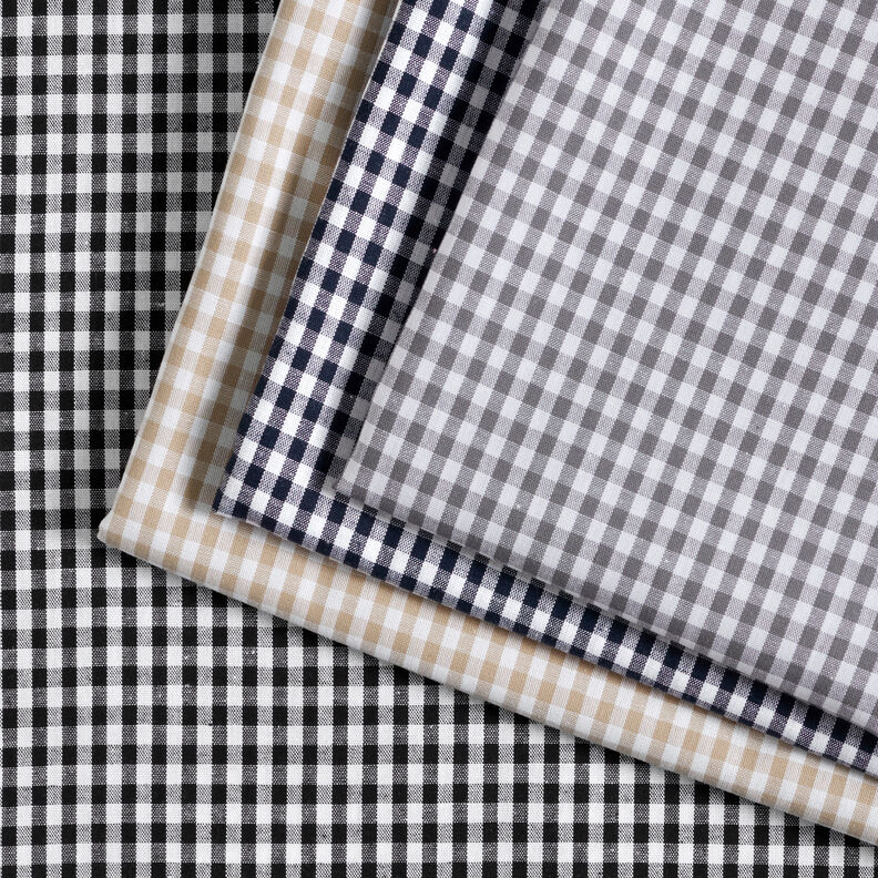 Tela de algodón Cuadros vichy 0,5 cm – anémona/blanco,  image number 5