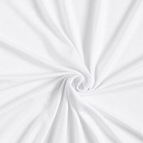 Tela de jersey de viscosa Ligera – blanco, 