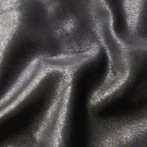 Terciopelo de piel sintética aspecto usado – negro, 