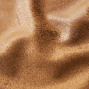 Terciopelo de piel sintética aspecto usado – cobre, 