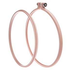 Anillo de bordado [ Ø 17,8 cm ] | Rico Design – rosado, 