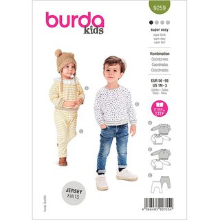 Patron 9233 Burda Kids Accessoires Bebe Tu