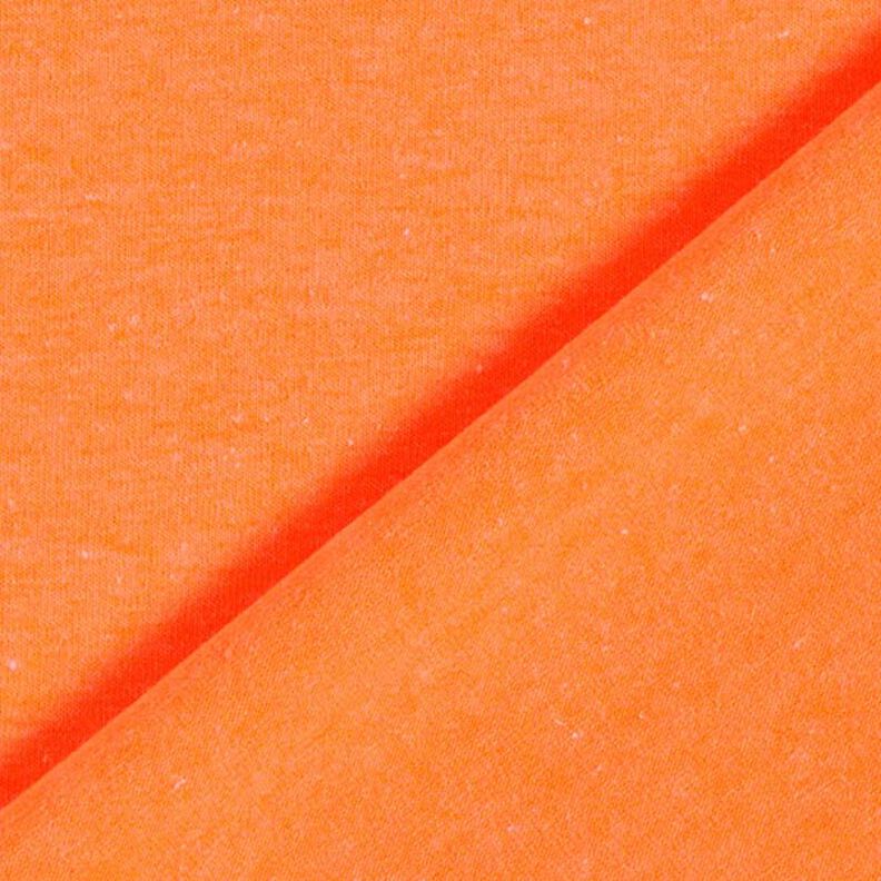 Tela de jersey Colores neón – naranja neón,  image number 3