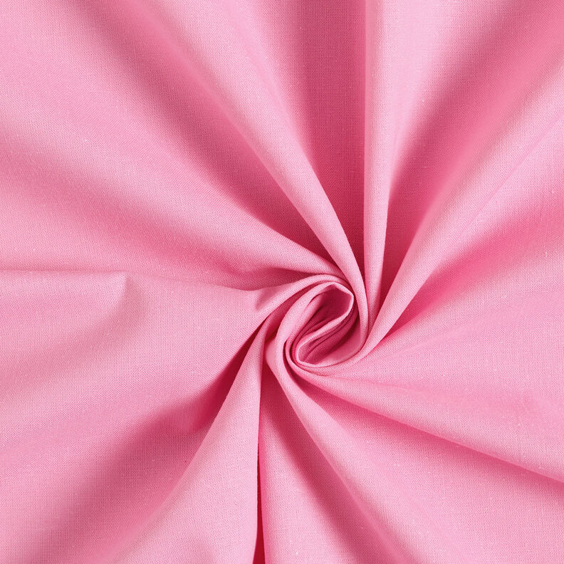 Tela de algodón Cretona Uni – rosa,  image number 1
