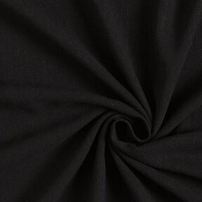 Tela de lino y viscosa – negro | Retazo 80cm, 
