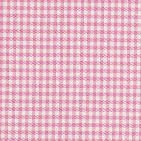 Mezcla de lana cuadros Vichy – marfil/rosa, 
