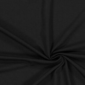 Tela de jersey de viscosa Mediana – negro, 