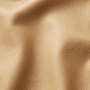 Tela de tapicería Imitación de piel Ligero relieve – canela, 