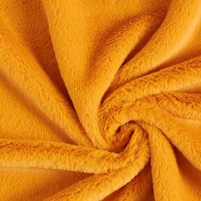Tela de tapicería Piel sintética – amarillo curry, 