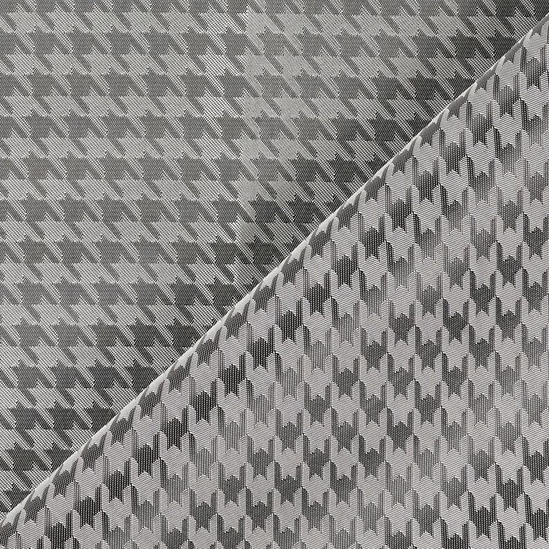 Tela de forro Jacquard Pata de gallo – gris claro/gris oscuro,  image number 4