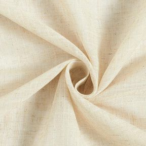 Tejido para cortinas Voile Apariencia de lino 300 cm – naturaleza, 