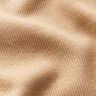 Textura fina Tela de jersey de algodón – beige,  thumbnail number 2