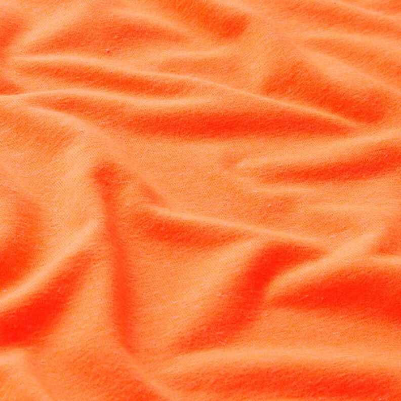 Tela de jersey Colores neón – naranja neón,  image number 2