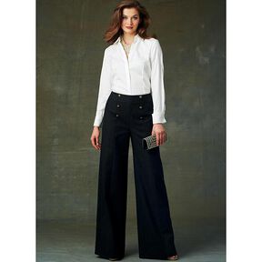 Pantalones de cintura alta, Very Easy Vogue9282 | 32 - 48, 